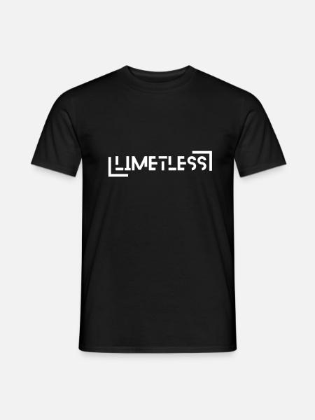 ''LIMITLESS'' Motivations-T-Shirt - Männer T-Shirt - Schwarz