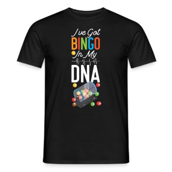 Bingo Player I've Got Bingo In My - Männer T-Shirt - Schwarz - Vorne - AI Model Male 178 light (178cm)