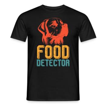 Labrador FUTTER AUFSPÜRER Lustiges Labrador - Männer T-Shirt - Schwarz - Vorne - AI Model Male 178 light (178cm)