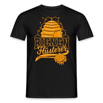 Bees Whisperer Bee Honey Beekeeper Apiculture - T-shirt homme - noir - Devant - AI Model Male 178 light (178cm)