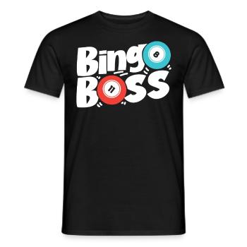 Bingo Player Bingo - Men's T-Shirt - black - Front - AI Model Male 178 light (178cm)
