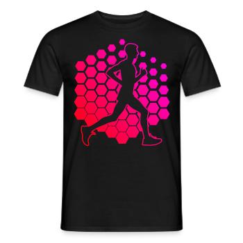 Course à pied Course à pied Hommes Femmes Cross Country R - T-shirt homme - noir - Devant - AI Model Male 178 light (178cm)
