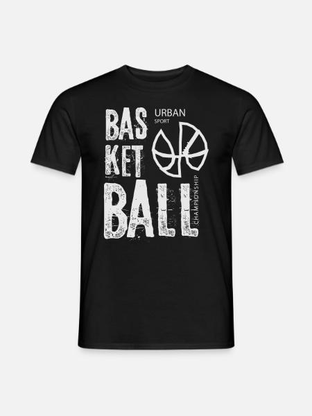 Basketball Basketballer - Männer T-Shirt - Schwarz