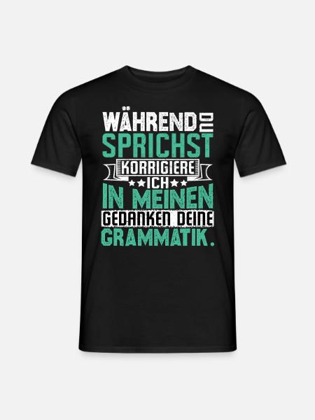 Funny sayings - Men's T-Shirt - black
