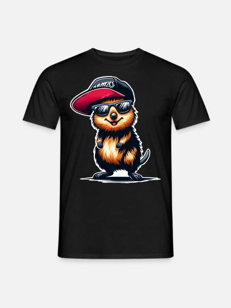 Quokka - Men's T-Shirt - black
