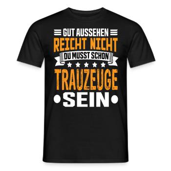 Meilleur homme - T-shirt homme - noir - Devant - AI Model Male 178 light (178cm)