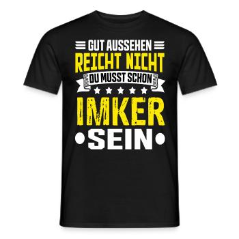 Beekeeper - Men's T-Shirt - black - Front - AI Model Male 178 light (178cm)