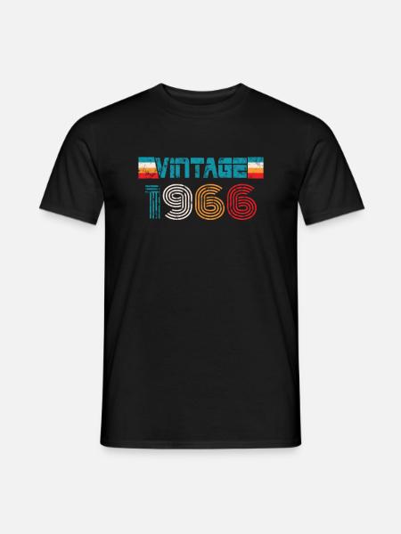 Millésime anniversaire 1966 - T-shirt homme - noir