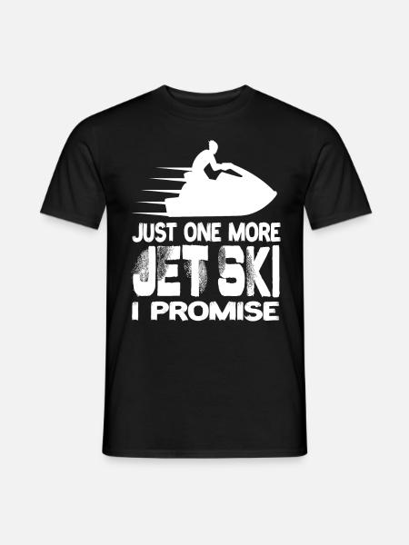 Encore un jet ski Je promets Jet Ski Jet Skis - T-shirt homme - noir