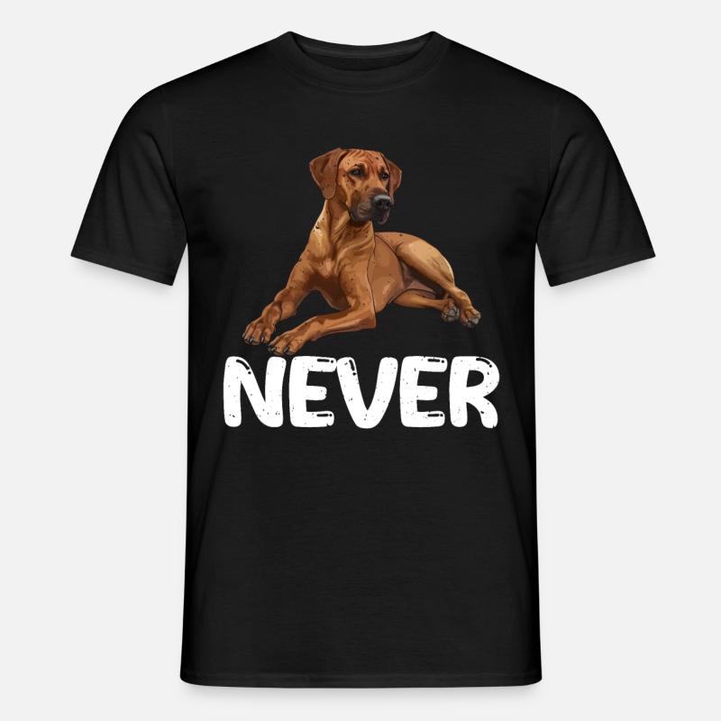 Rhodesian Ridgeback JAMAIS Sture Ridgebacks - T-shirt homme - noir