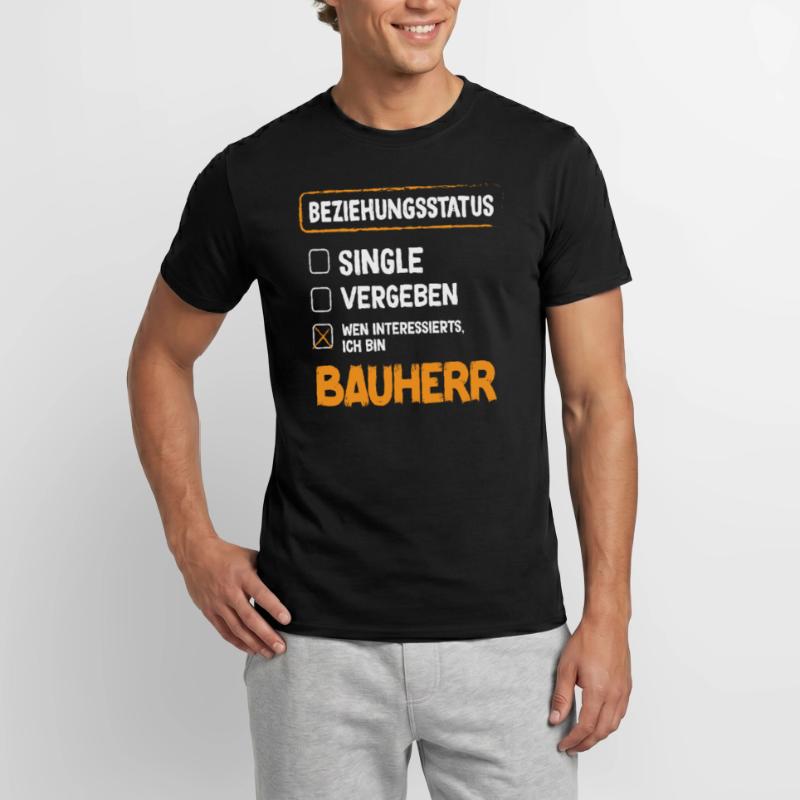 Constructeur Relation Statut Constructeur Constructeur Construction de maison T-shirt homme