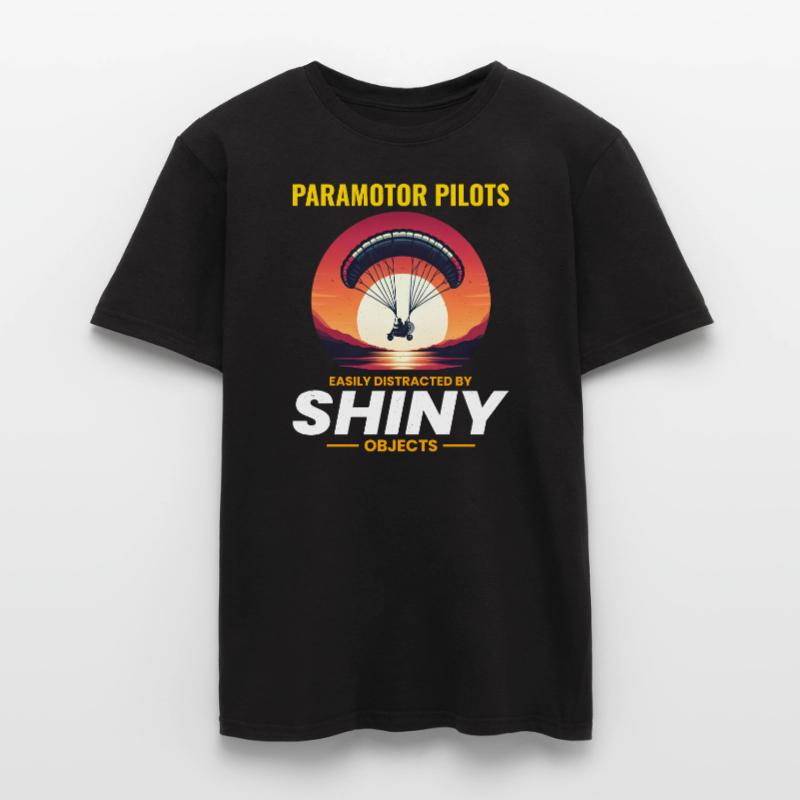 Paramotor Pilot Paramotoring Powered Paraglider Men's T-Shirt
