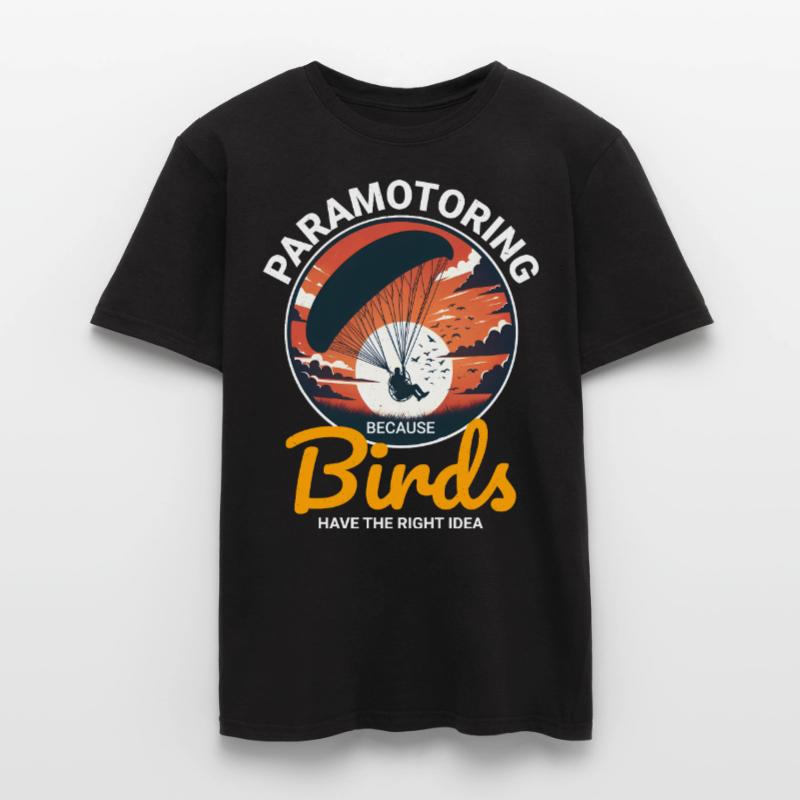 Paramotor Pilot Paramotoring Powered Paraglider Men's T-Shirt