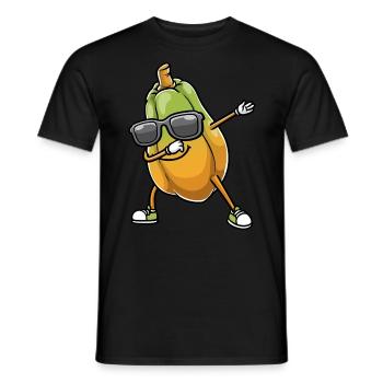 Papaya Tanzen - Männer T-Shirt - Schwarz - Vorne - AI Model Male 178 light (178cm)
