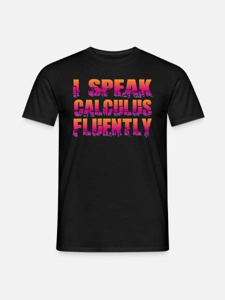 Dicton mathématique - T-shirt homme - noir