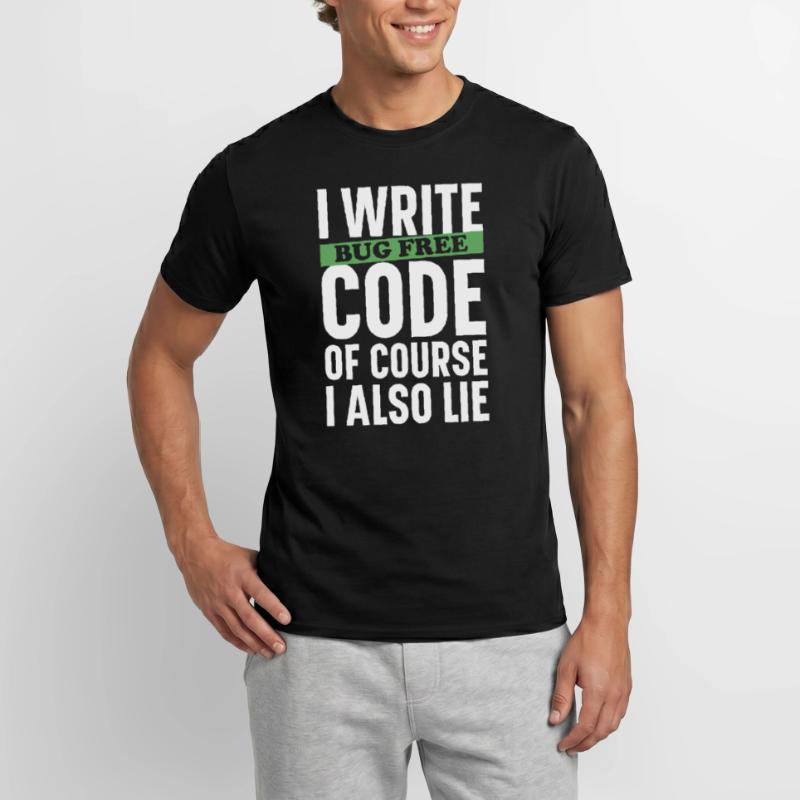 Programmierer Informatiker Computer Nerd Geschenk Männer T-Shirt