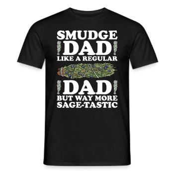 Smudging Smudge Encens de guérison spirituelle - T-shirt homme - noir - Devant - AI Model Male 178 light (178cm)