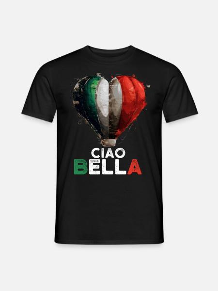 Ciao Bella - Men's T-Shirt - black