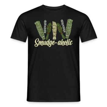 Smudging Smudge Encens de guérison spirituelle - T-shirt homme - noir - Devant - AI Model Male 178 light (178cm)