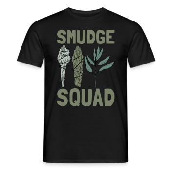 Smudging Smudge Encens de guérison spirituelle - T-shirt homme - noir - Devant - AI Model Male 178 light (178cm)