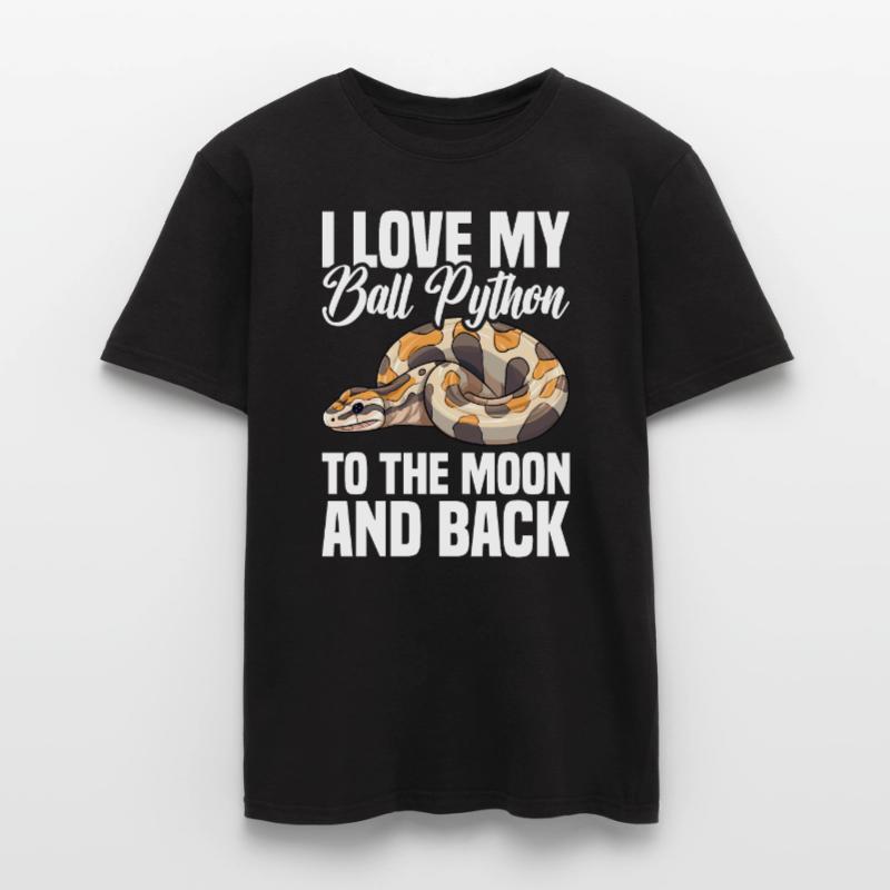 Boule de banane Python Herpétologiste Boule de corail T-shirt homme