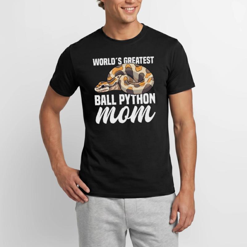 Boule de banane Python Herpétologiste Boule de corail T-shirt homme