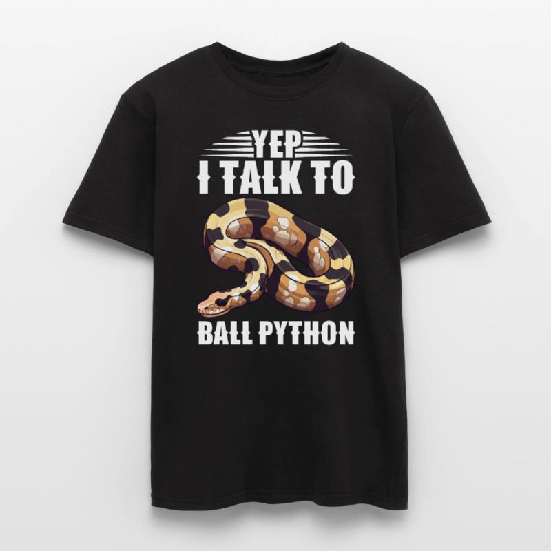 Boule de banane Python Herpétologiste Boule de corail T-shirt homme