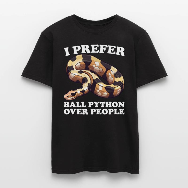 Boule de banane Python Herpétologiste Boule de corail T-shirt homme