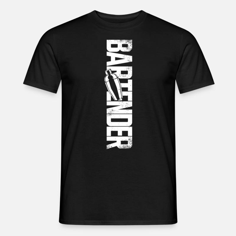 Bartender Mixologist Bartender - Men's T-Shirt - black