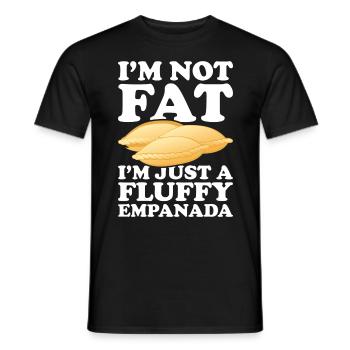 Empanada Dumpling Espagnol Mexicain - T-shirt homme - noir - Devant - AI Model Male 178 light (178cm)