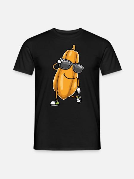 Papaya Dancing - Men's T-Shirt - black