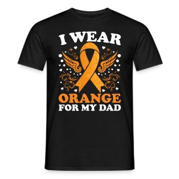 COPD Awareness Lung Disease COPD Krieger - Men's T-Shirt - black - Front - AI Model Male 178 light (178cm)