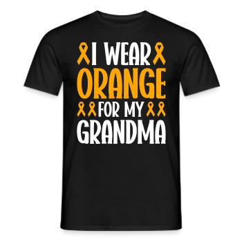 COPD Awareness Lung Disease COPD Krieger - Men's T-Shirt - black - Front - AI Model Male 178 light (178cm)