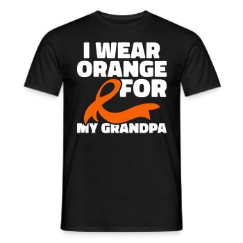 COPD Awareness Lung Disease COPD Krieger - Men's T-Shirt - black - Front - AI Model Male 178 light (178cm)