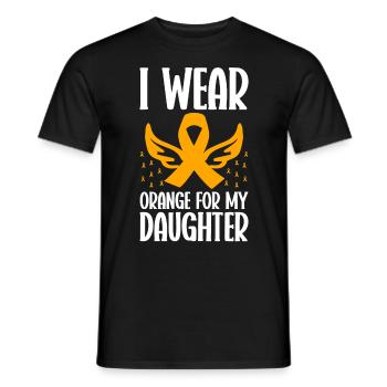 COPD Awareness Lung Disease COPD Krieger - Men's T-Shirt - black - Front - AI Model Male 178 light (178cm)