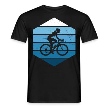 VTT VTT Cyclisme Cyclisme - T-shirt homme - noir - Devant - AI Model Male 178 light (178cm)