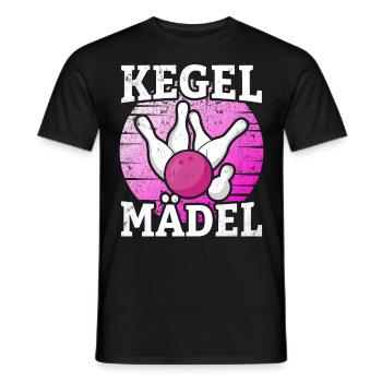 Kegel Girl - Men's T-Shirt - black - Front - AI Model Male 178 light (178cm)