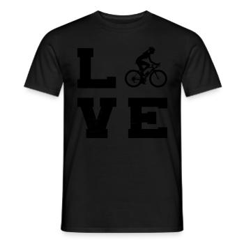 Cyclisme Femmes Cyclisme Cyclisme Cyclisme - T-shirt homme - noir - Devant - AI Model Male 178 light (178cm)