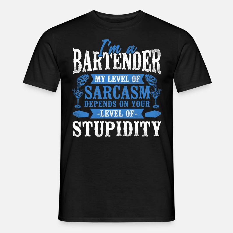 Bartender Mixologist I'm A - Men’s T-shirt - black
