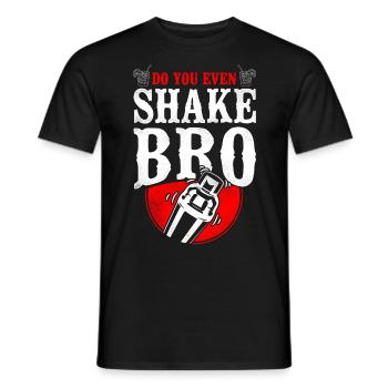 Bartender Mixologist Do You Even - Men's T-Shirt - black - Front - AI Model Male 178 light (178cm)