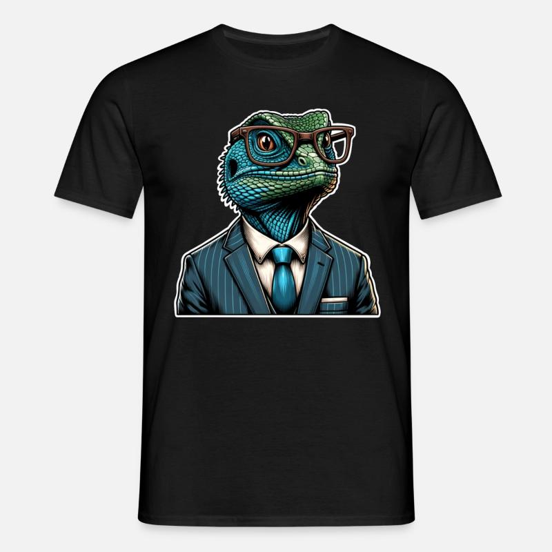 Lizard Lizard - Men's T-Shirt - black