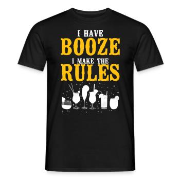 Barman mixologue j’ai le - T-shirt homme - noir - Devant - AI Model Male 178 light (178cm)
