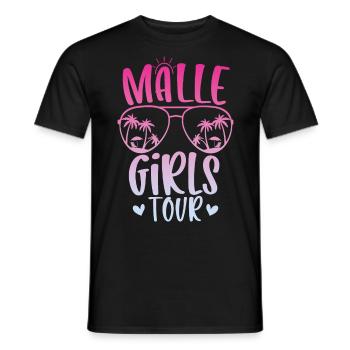 Visite des filles de Malle - T-shirt homme - noir - Devant - AI Model Male 178 light (178cm)
