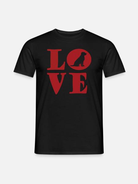 J’adore les chiens - T-shirt homme - noir
