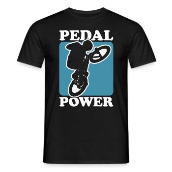 BMX Freestyle Biker Bike Fahrrad BMX Fahrer - Männer T-Shirt - Schwarz - Vorne - AI Model Male 178 light (178cm)