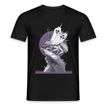 Synthetic Wasp - Men's T-Shirt - black - Front - AI Model Male 178 light (178cm)
