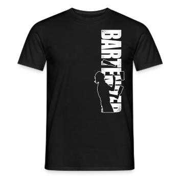 Bartender Mixologist Bartender - Men's T-Shirt - black - Front - AI Model Male 178 light (178cm)
