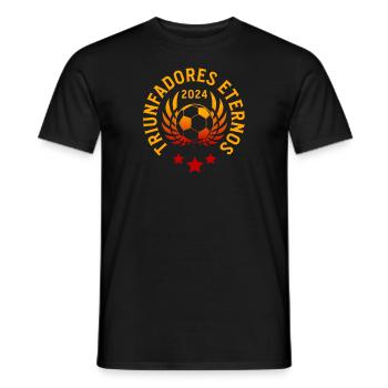 Spanien Meisterschaft 2024 Frauen Männer España - Männer T-Shirt - Schwarz - Vorne - AI Model Male 178 light (178cm)