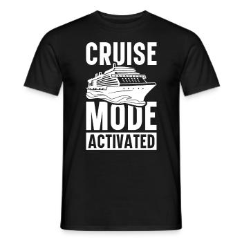 Kreuzfahrer Kreuzfahrtschiff Kreuzfahrt Geschenk - Männer T-Shirt - Schwarz - Vorne - AI Model Male 178 light (178cm)