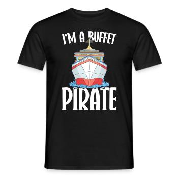Croisière Crusader Bateau de croisière Cadeau - T-shirt homme - noir - Devant - AI Model Male 178 light (178cm)